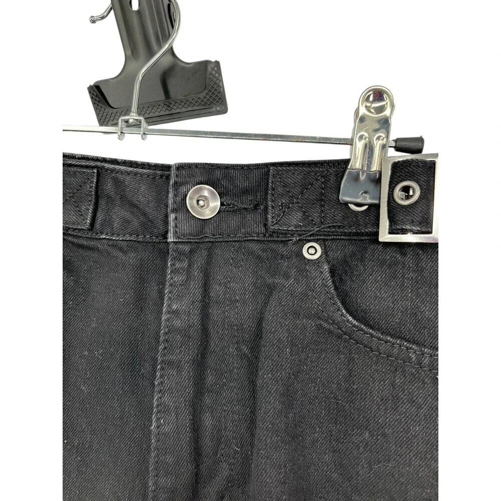 Hot Topic Shorts Women's Size 3 Black Distressed Cotton Blend